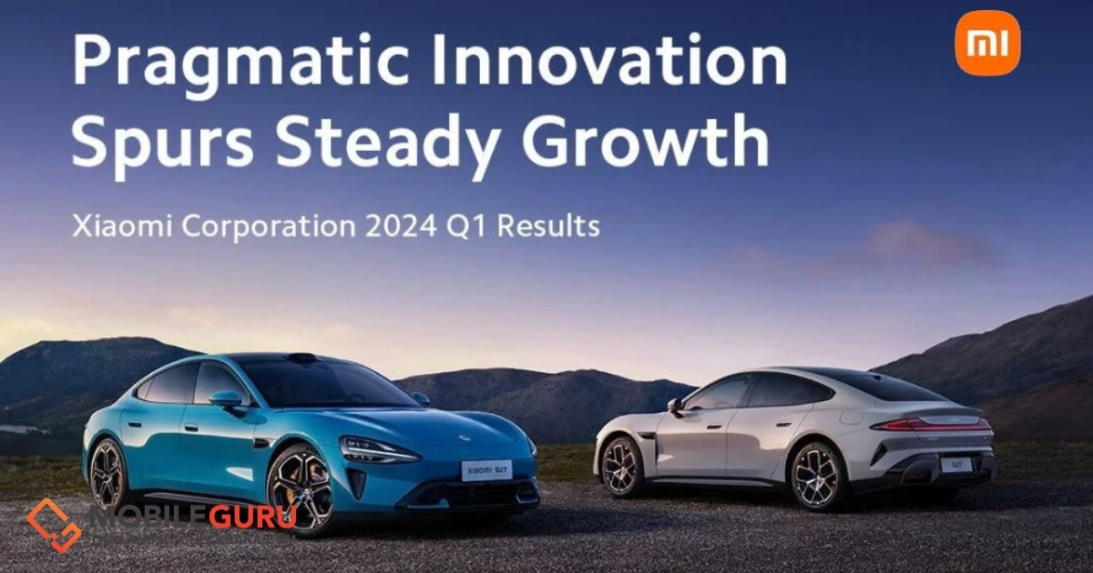 เสียวหมี่ เผยกำไรสุทธิที่ปรับปรุงแล้วในไตรมาส 1 ปี 2567 เพิ่มสูงขึ้นสองเท่า