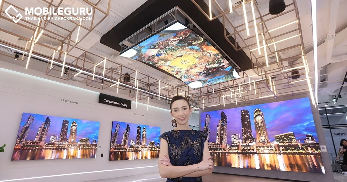 Samsung โชว์เคสนวัตกรรมจอภาพยิ่งใหญ่ Samsung Southeast Asia Display Solutions Showroom รวมจอแสดงผลสุดล้ำทุกรูปแบบที่มีเพียง 1 ใน 8 แห่งของโลก