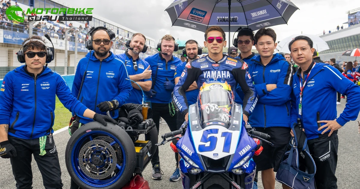 Yamaha ปิดจ็อบฤดูกาลแรกในศึก เวิลด์ ซูเปอร์สปอร์ต พิสูจน์ความยอดเยี่ยมของคนไทยในเวทีมอเตอร์สปอร์ตโลก