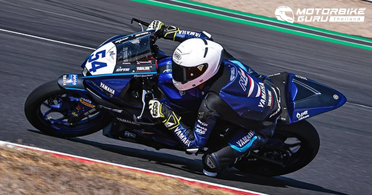เด็กไทยเฉิดฉายหลัง เติ้ล-วรพรต คว้าท็อป 7 ในศึกดาวรุ่งชิงแชมป์ยุโรป Yamaha R3 bLU cRU European Cup ที่ฝรั่งเศส