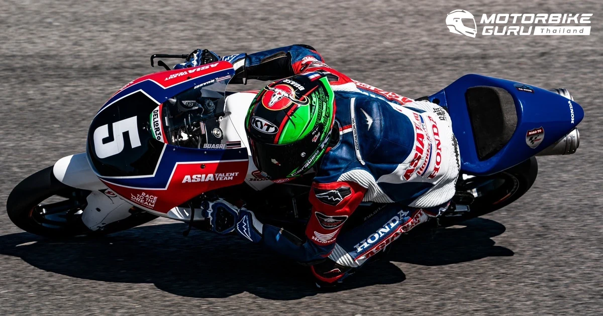 ก๊องส์-ธัชกร นักบิดดาวรุ่งจากโครงการ Honda Race To The Dream บิดคันเร่งคว้าโพเดียมในศึกดาวรุ่งชิงแชมป์โลกรายการ จูเนียร์จีพี ที่โปรตุเกส