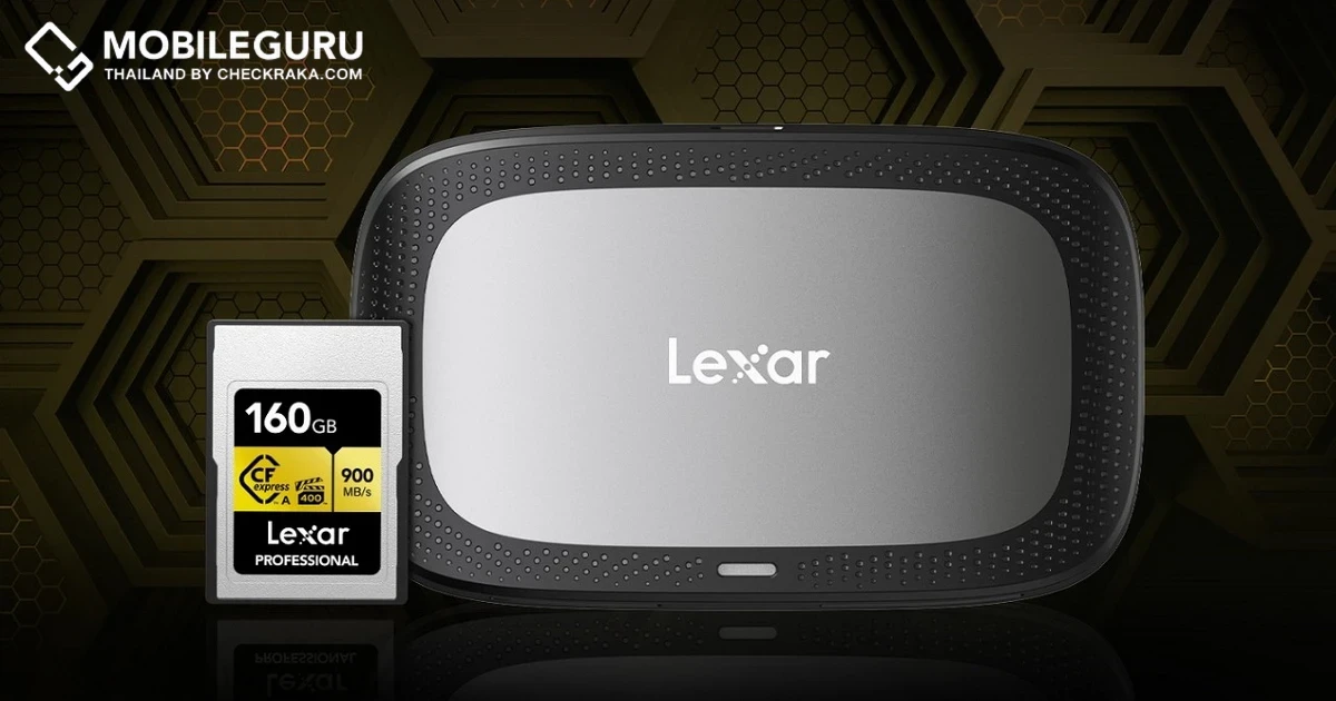 LEXAR เปิดตัว CFEXPRESS™ TYPE A CARD GOLD SERIES ที่เร็วที่สุดในโลก และ CFEXPRESS™ TYPE A/SD™ CARD READER ตอบโจทย์การบันทึกภาพความละเอียดสูง