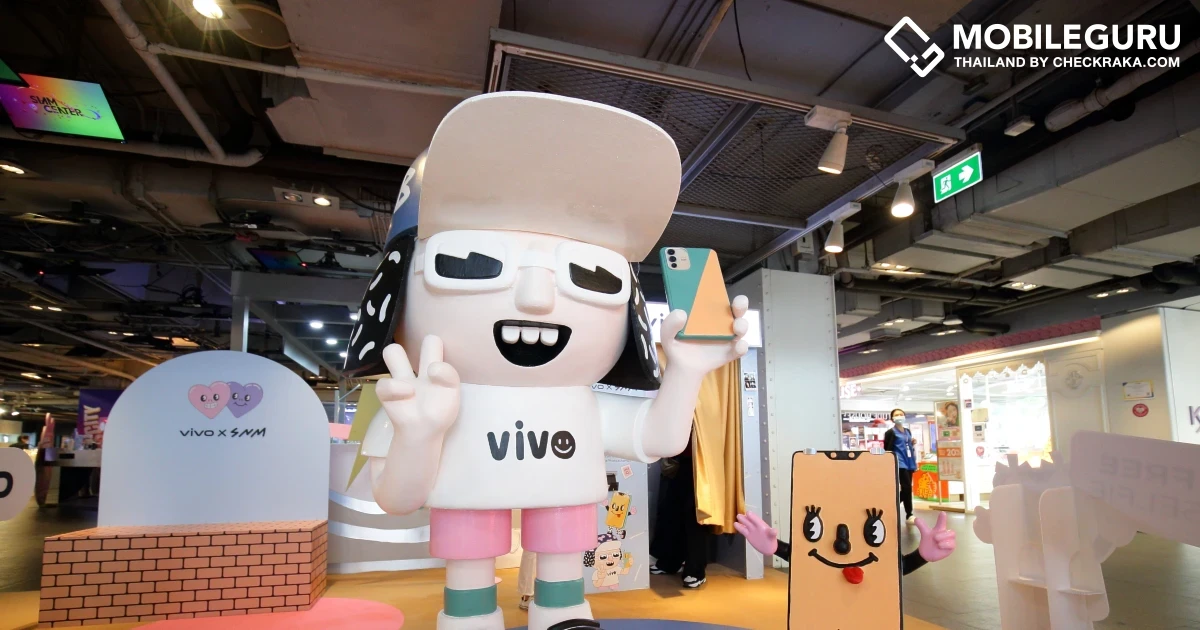 vivo จับมือศิลปิน Stupidnoobmacc เปิดโฟโต้บูธสุดคิวท์กลางสยาม โชว์ศักยภาพกล้องหน้า V23 Series ตั้งแต่วันนี้ - 10 มีนาคม 65