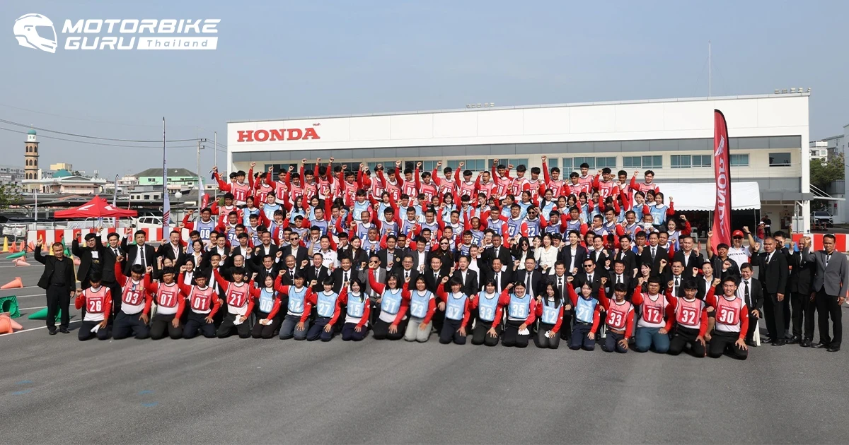 Honda จับมือ สอศ. จัดการแข่งขันทักษะขับขี่ปลอดภัย ครั้งที่ 6 เดินหน้าสร้างสังคมขับขี่ปลอดภัยให้กับครูและนักเรียนอาชีวศึกษา