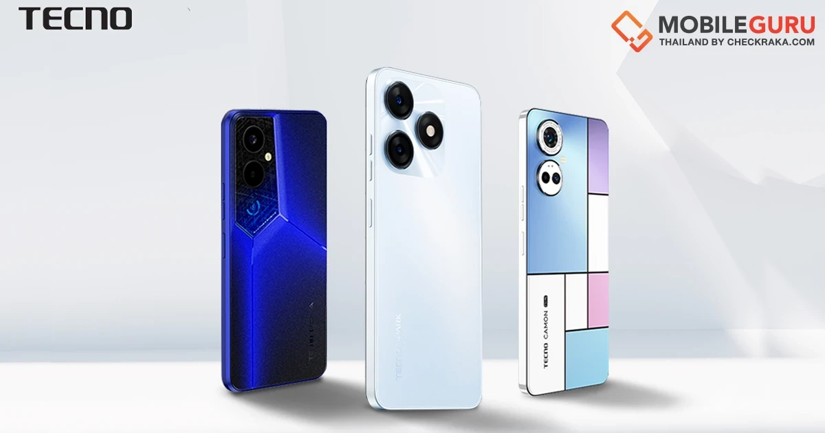 TECNO เผยความสำเร็จยอดขาย “สมาร์ตโฟนที่เข้าใจทุกความต้องการของทุกคน”