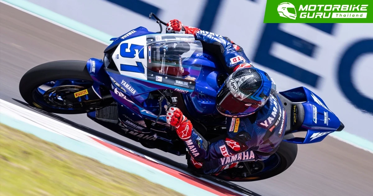 Yamaha Thailand Racing Team ยังคงผลงานดีอย่างต่อเนื่องหลังคว้าแต้มได้ 4 เรซ ติดใน WorldSSP 2023