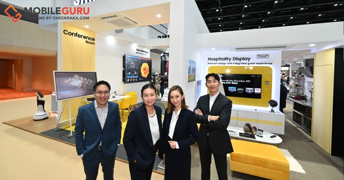 ซัมซุงนำเสนอโซลูชันที่ครบวงจรให้กับธุรกิจทั้งกลุ่ม Food และ Hospitality ที่งาน Food and Hospitality Thailand