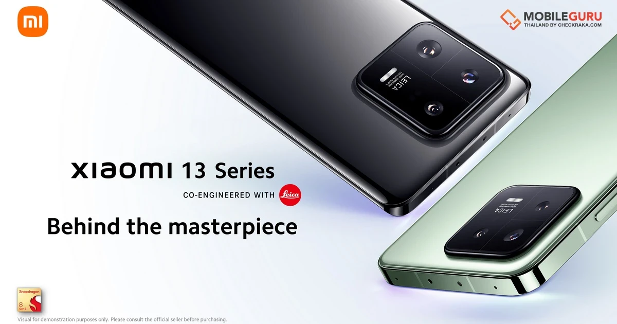Xiaomi 13 Series “co-engineered with Leica” เปิดตัวเป็นทางการในตลาดต่างประเทศ พร้อมด้วย AIoT สุดพรีเมียมรุ่นใหม่มากมาย