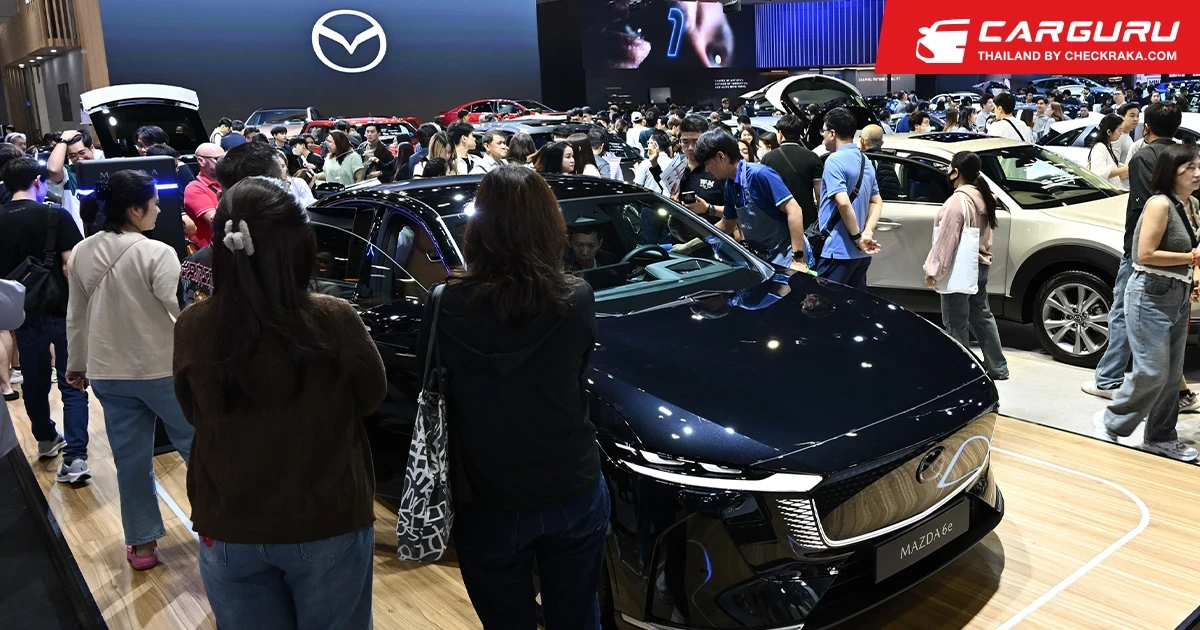 The All-Electric Mazda6e สุดฮ็อต ลูกค้าแห่จอง Premiere Package กว่า 3,000 สิทธิ์ เตรียมเดินสายอวดโฉมที่โชว์รูม