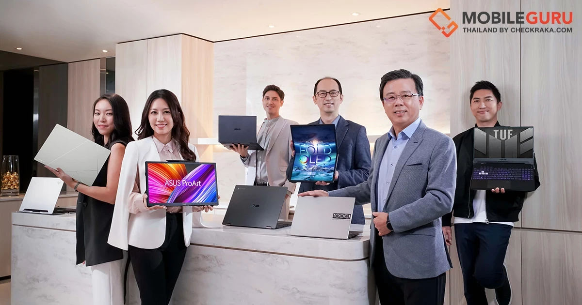 ASUS เผยโฉมโน้ตบุ๊กใหม่ ณ งาน ‘Incredible Unfolds’ CES 2022