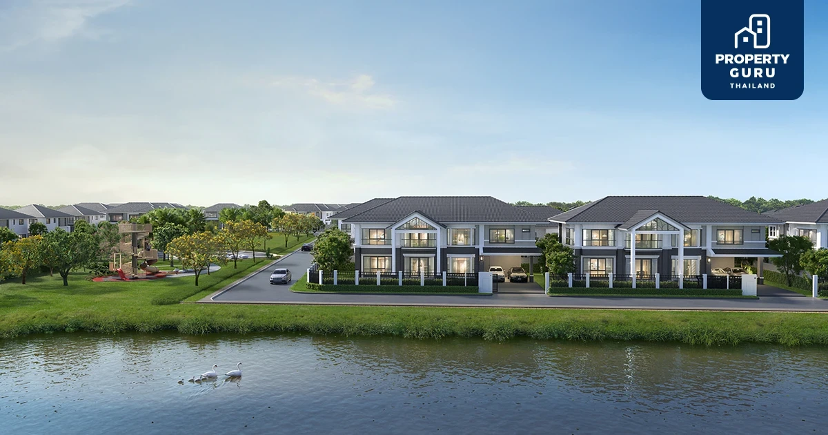 ต่อยอดโปรเจกต์บ้านพลังงานสะอาด "ศุภาลัย เลควิลล์ ศรีสมาน-ปทุมธานี" บ้านเดี่ยวหรู 2 ชั้น Tropical Modern Series