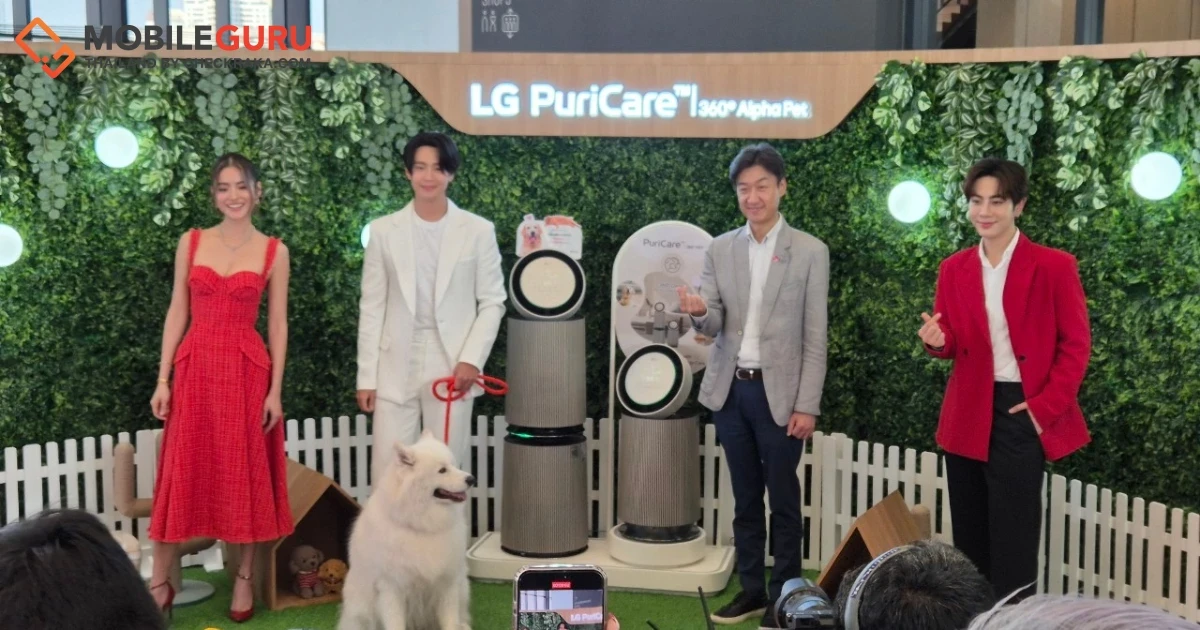 แอลจี เปิดตัว LG PuriCare 360° Alpha Pet ครั้งแรกของเครื่องฟอกอากาศสำหรับครอบครัวที่มีสัตว์เลี้ยง