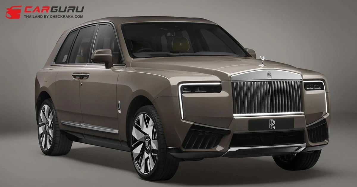 เผยโฉม Rolls-Royce Cullinan ไมเนอร์เชนจ์ คลาสสิคน้อยลง วัยรุ่นมากขึ้น