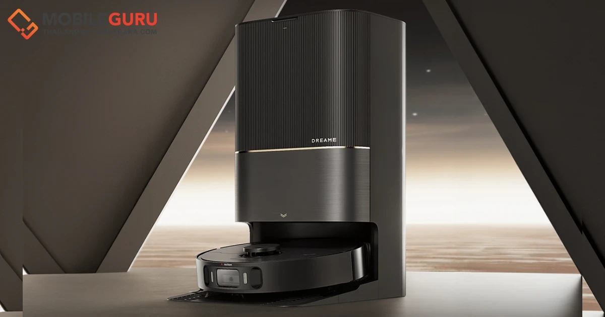 DREAME Thailand เปิดตัวหุ่นยนต์ดูดฝุ่นถูพื้นอัจฉริยะ DreameBot X30 Ultra รุ่น Flagship