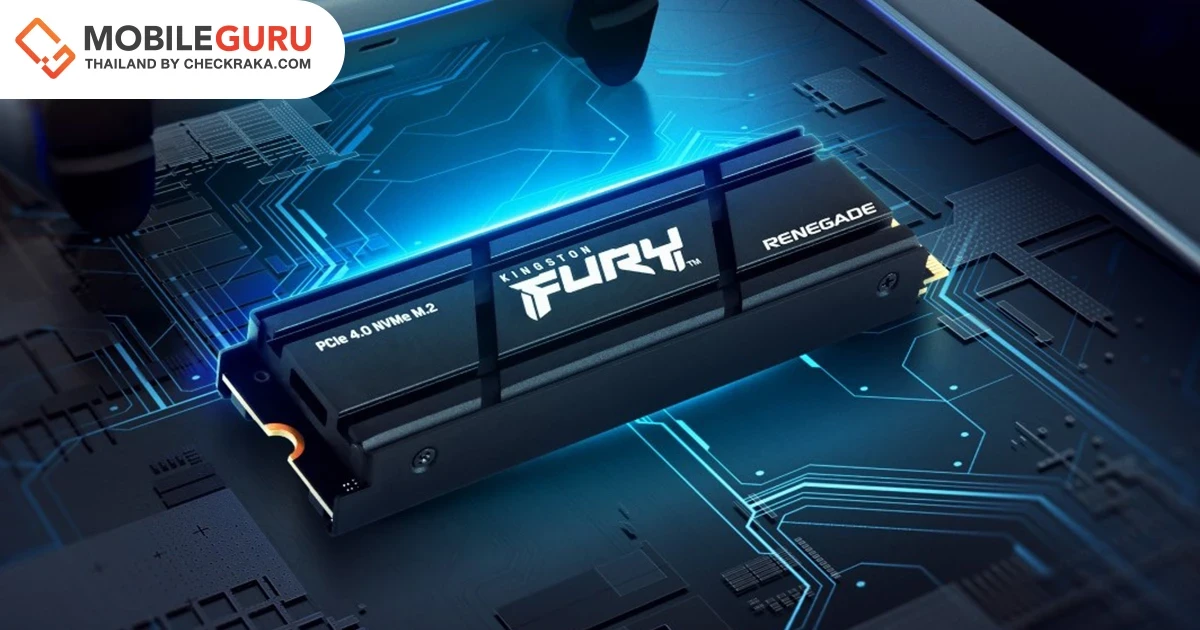 Kingston FURY เปิดตัว Kingston FURY Renegade SSD รุ่นฮีทซิงค์ ตอบโจทย์ผู้ที่ชื่นชอบการเล่นเกมบนเครื่องเล่นเกมคอนโซลและพีซี