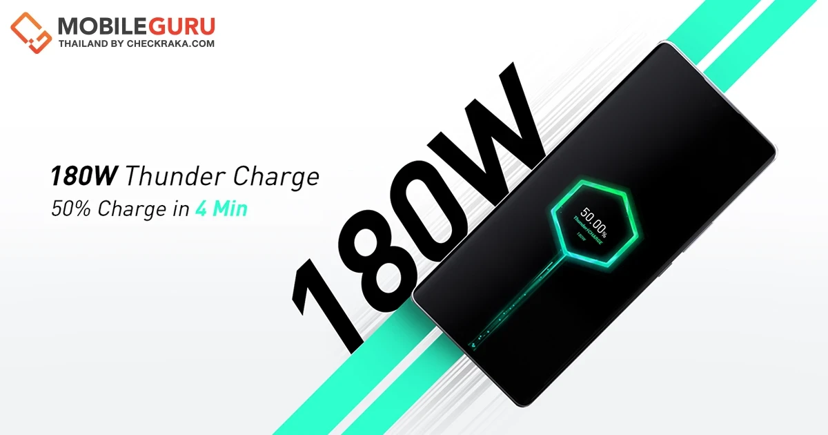 Infinix เปิดตัวเทคโนโลยีสุดล้ำ Thunder Charge 180W ครั้งแรก! บนสมาร์ตโฟนรุ่นใหม่ พร้อมให้คุณรู้จักแล้ววันนี้