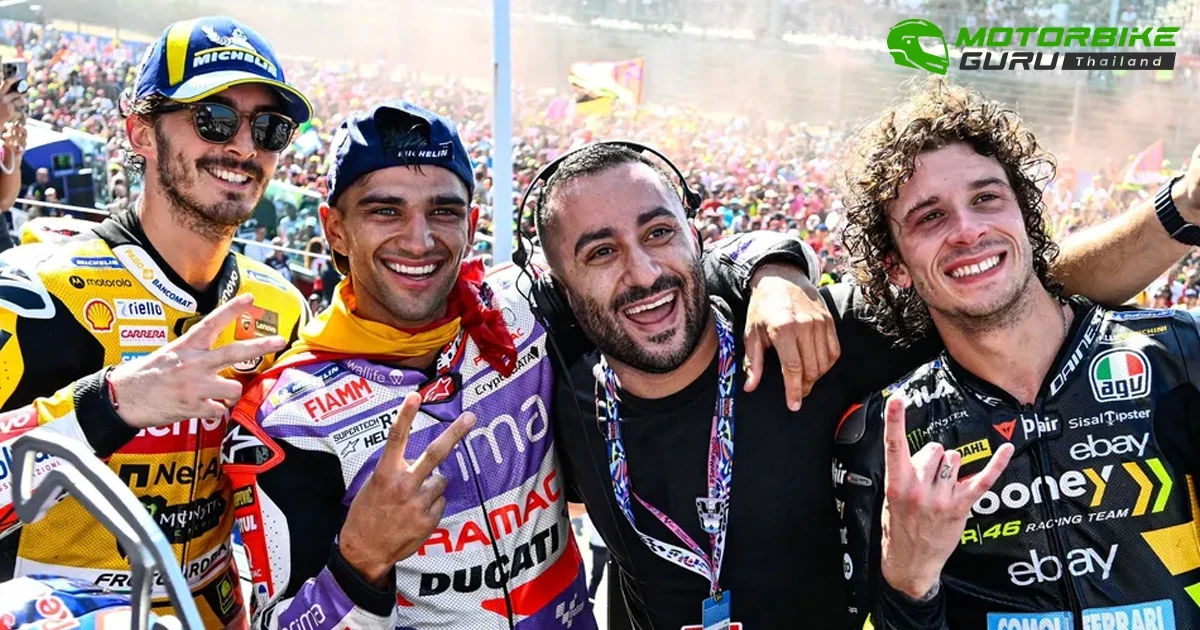 Martin เฮ!!! หลังประสบความสำเร็จ คว้าชัยในการแข่งขัน Gran Premio Red Bull di San Marino e della Riviera di Rimini