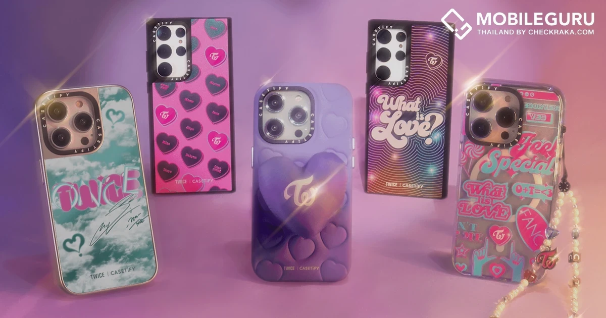 TWICE จับมือ CASETiFY เป็นครั้งแรก! ฉลองครบรอบ 8 ปีของการเปิดตัววง วางจำหน่าย 9 ก.พ. 66