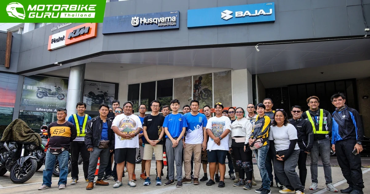 BAJAJ Weekender Rides 2023 ครั้งที่ 2 พาขับขี่บนระยะทางกว่า 1,800 กม. ล่องใต้ เข้าร่วมงาน Phuket Bike Week 2023