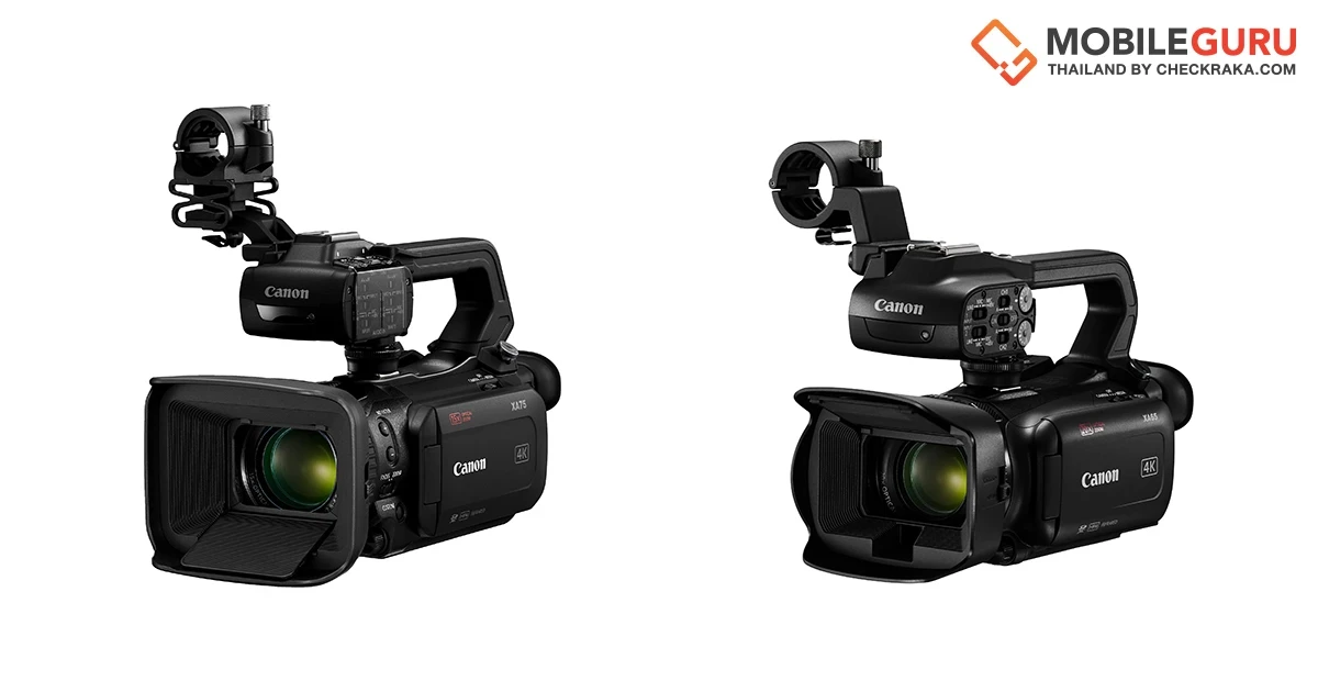 เปิดตัว Canon XA65/XA60 และ XA75/XA70 กล้องวิดีโอ 4K รุ่นใหม่จากตระกูล XA Series ทรงพลัง อัดแน่นด้วยฟีเจอร์ตอบโจทย์มืออาชีพ ในดีไซน์กะทัดรัด
