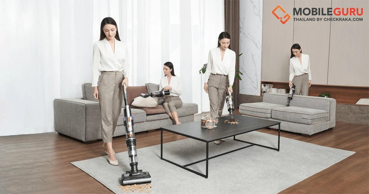 เครื่องล้างพื้นทำความสะอาดพื้น มาแรงแห่งปี 2565! "JIMMY Sirius HW10" ตัวช่วยดูดฝุ่น ขัดถูพื้น แบบ 3-in-1 พร้อมทำความสะอาดตัวเองด้วยปุ่มเดียว