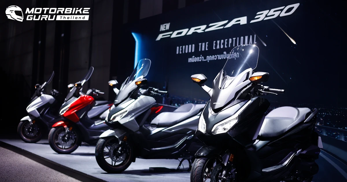 Honda เขย่ากระแสตลาดรถเอ.ที. เอาใจคนรุ่นใหม่นำร่อง เปิดตัว 2 รุ่น New FORZA350 และ Scoopy Hello Kitty Limited Edition