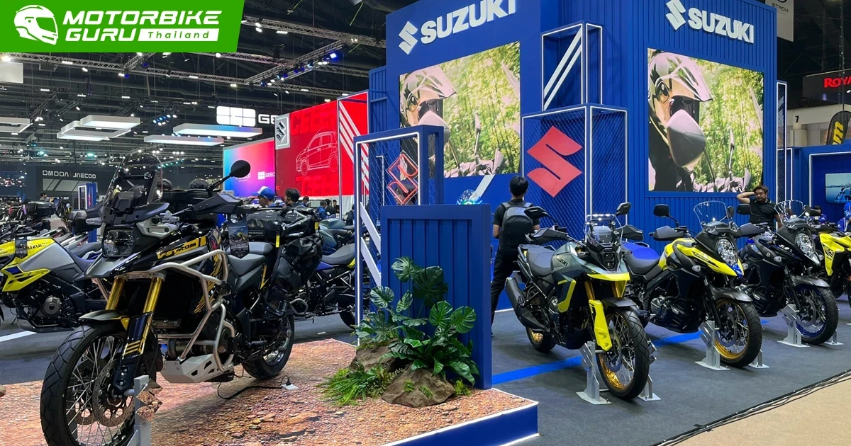 Suzuki ยกทัพทั้ง Big Bike และ Small Bike เข้าร่วมงาน Motor Show 2025
