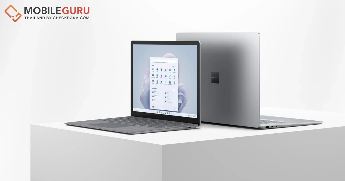 Microsoft เปิดพรี Surface Laptop 5 และ Surface Pro 9 ราคาเริ่มต้น 40,900 บาท ตั้งแต่วันนี้ - 28 พ.ย. 65 รับฟรีของแถมมูลค่าสูงสุด 6,190 บาท
