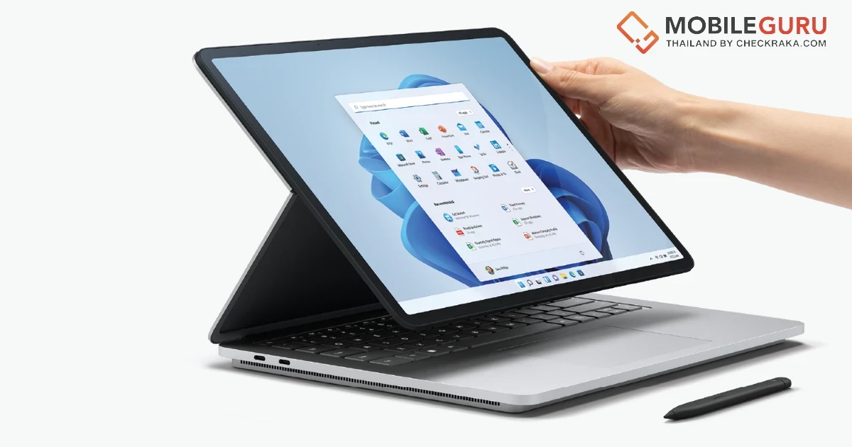 Surface Laptop Studio ใหม่! วางจำหน่ายแล้วในประเทศไทย เริ่มต้น 56,590 บาท วางจำหน่าย 8 มี.ค. 65