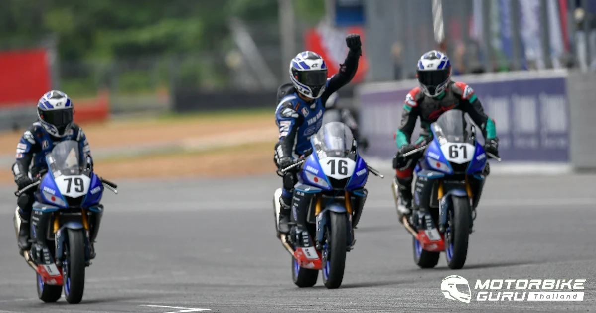 YAMAHA R3 bLU cRU Thailand Cup สนาม 3 ระเบิดความมันส์ ในสนามช้างฯ