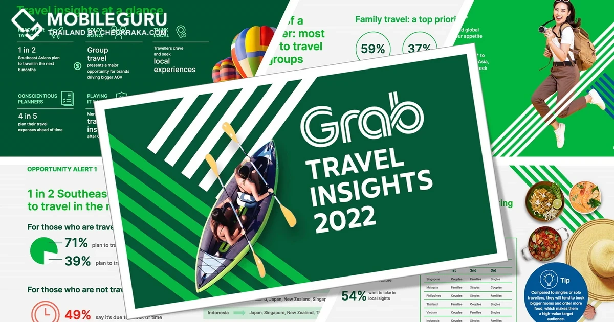 Grab ชี้ท่องเที่ยวฟื้นตัว ดันผู้ใช้บริการเรียกรถชาวต่างชาติโต 45% เผยไทยติดโผท็อป 3 ประเทศยอดนิยมในภูมิภาค