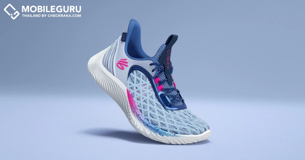 Under Armour Curry Flow 9 รองเท้าบาสเกตบอลรุ่นใหม่ล่าสุด  จากตำนานมือชู้ตสามแต้มที่ดีที่สุดตลอดกาล สเตฟเฟ่น เคอร์รี่ วางจำหน่ายแล้ว ราคา 5,790 บาท