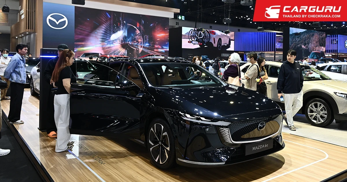 THE ALL-ELECTRIC MAZDA6e เปิดตัวแรงเกินต้าน ลูกค้าแห่ลงทะเบียนจองสิทธิ์ Mazda6e Premiere Package