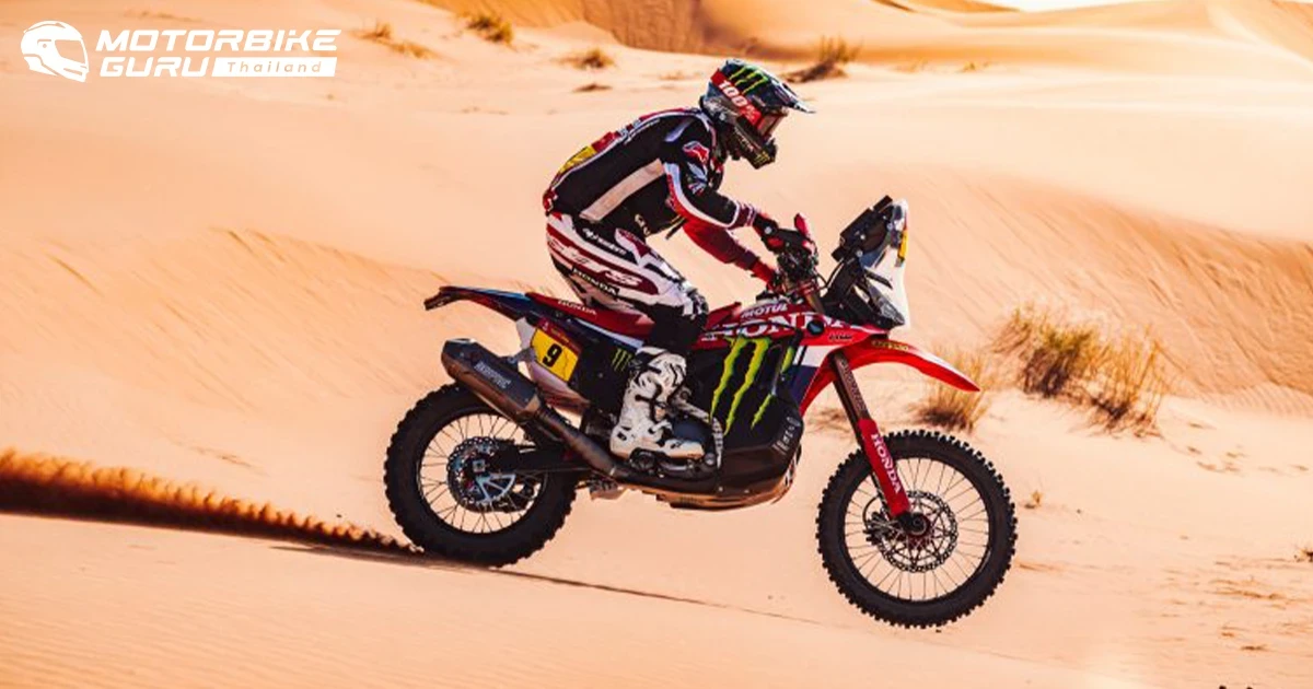 ริกกี้ บราเบค บิด CRF450 RALLY นำทัพ Honda คว้าวินเนอร์ กวาด 1 – 2 ศึกสุดทรหดแรลลี่ดาร์กา 2026 สเตจที่ 6