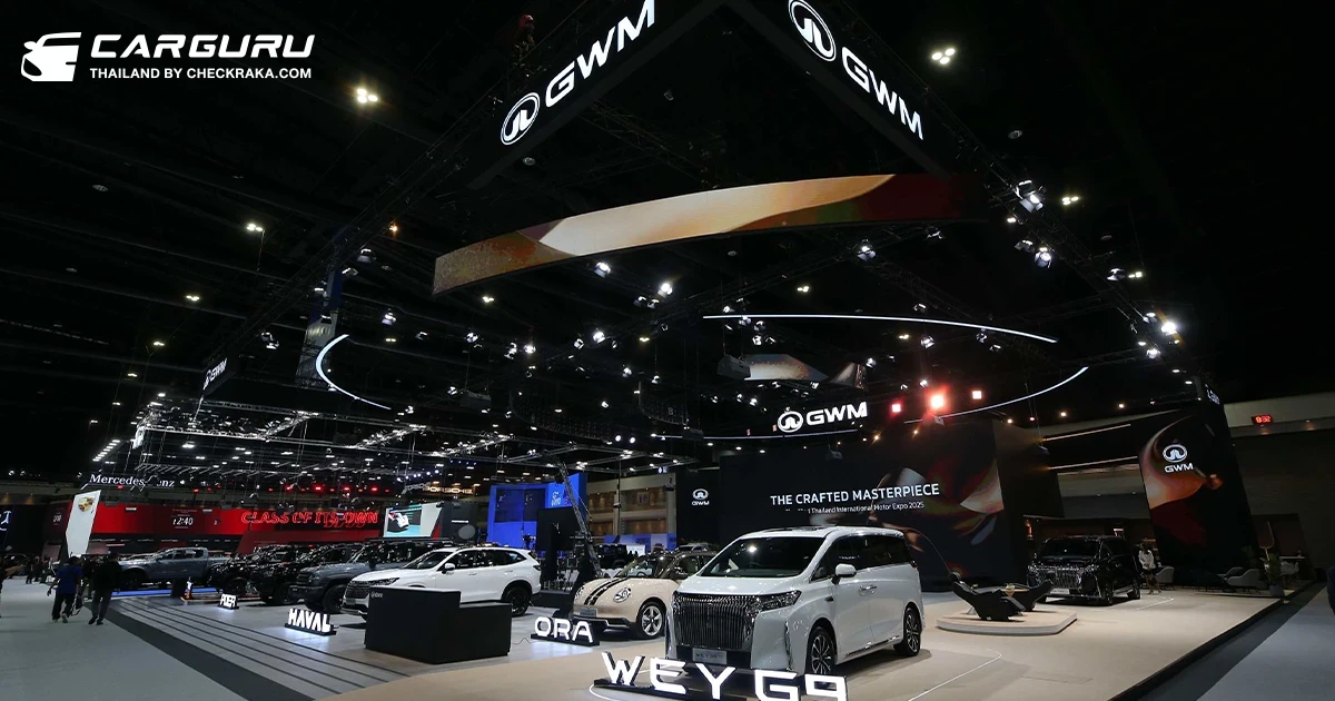 GWM เขย่าตลาดด้วยการเปิดตัว GWM WEY G9 ราคา 2.349 ล้านบาทพร้อมเปิดราคา NEW GWM POER SAHAR DIESEL เริ่ม 799 แสนบาท และส่ง NEW GWM TANK 300 DIESEL Desert Storm Limited Edition จำนวนจำกัดเพียง 300 คันเท่านั้น ในราคาเพียง 1.349 ล้านบาท