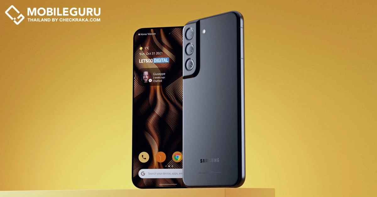 Samsung Galaxy S22 และ Samsung Galaxy S22+ จะมีดีไซน์ที่เปลี่ยนแปลงไปเล็กน้อย เมื่อเทียบกับรุ่นท๊อป