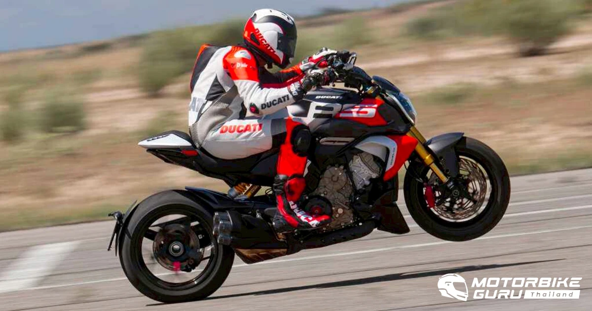 Ducati Diavel V4 RS (2026) มาแล้ว! พร้อมสถิติ 0-100 กม./ชม. ได้ใน 2.5 วินาที การันตีโดย Marc Márquez