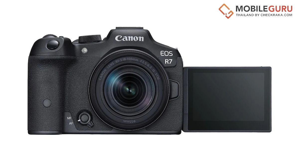 เปิดตัว Canon EOS R7 และ EOS R10 เซนเซอร์ APS- C พร้อมเลนส์ระบบ RF-S รุ่นใหม่ กล้องมิเรอร์เลสขนาดเล็กและเบาลงแต่ประสิทธิภาพเยี่ยมเกินตัว