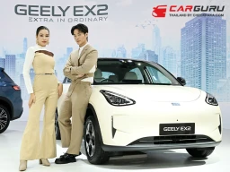 GEELY EX2 กวาดยอดจอง 4,016 คัน และเพื่อเป็นการขอบคุณทุกความไว้วางใจ GEELY ประกาศขยายเวลาโปรโมชันราคาพิเศษถึงสิ้นปี