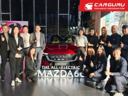 กระแสตอบรับ Mazda6e หลังโรดโชว์ 8 จังหวัด ลูกค้าหลั่งไหลร่วมงานสุดคึกคัก เก็บยอดจองเพิ่มอีกกว่า 1,000 คัน รวมทะลุ 4,000 คัน