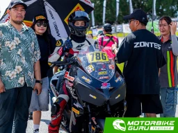 ZONTES 368K นำม้วนเดียวจบและคว้าแชมป์ Scooter 400cc Open ใน SuperbikeMag. com Trackday & Trophy