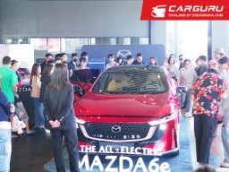 The All-Electric Mazda6e ยังคงร้อนแรงต่อเนื่อง โดยยอดจองสิทธิ์ทะลุ 4,000 สิทธิ์ เปิดให้ผู้ที่สนใจจองแพ็กเกจถึงสิ้นเดือนมกราคมนี้เท่านั้น