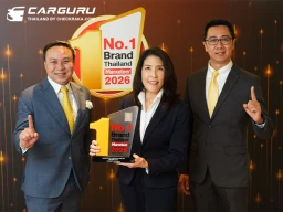 กรุงศรี ออโต้ ครองแชมป์แบรนด์สินเชื่อรถยนต์ 5 ปีซ้อน จากการคว้ารางวัล Marketeer No.1 Brand Thailand 2026 ตอกย้ำความเชื่อมั่นจากผู้ใช้รถทั่วไทย
