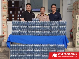 BYD Thailand และ REVER Automotive ร่วมบรรเทาทุกข์ผู้ประสบภัยน้ำท่วมผ่านกองทัพเรือ