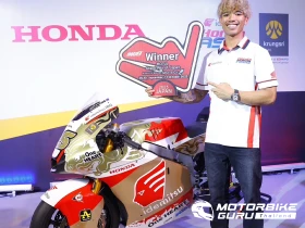 Honda เปิดตัว กรุงศรี ออโต้ เป็นสปอนเซอร์ ก้อง-สมเกียรติ ลุยศึก ThaiGP พร้อมเผยโฉมรถแข่งคันพิเศษ และ CBR1000RR-R SP ลาย Moto2 ThaiGP Limited Edition ที่ผลิตจำกัด 3 คัน