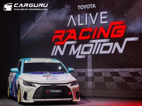โตโยต้า จัดให้แฟนคลับกระทบไหล่ ป๊ายปาย โอริโอ ดารานักแข่งคนใหม่ ในกิจกรรม Toyota ALIVE Racing in Motion