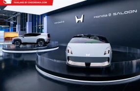 Honda นำ 0 α และ 0 SALOON เอสยูวีไฟฟ้าต้นแบบรุ่นล่าสุดในไลน์อัป 0 Series มาจัดแสดงให้สัมผัสที่ The M.O.V.E. by Honda ถึง 31 มี.ค. 2569