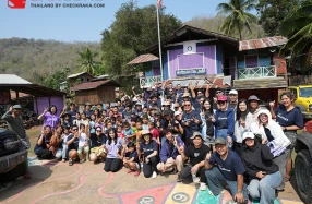 GWM จับมือเหล่า TANKERs สายลุย นำ GWM TANK 300 กว่า 26 คัน จัดกิจกรรม “แสงสว่าง ณ กลางป่า” ส่งต่อระบบโซลาร์เซลล์ ณ โรงเรียนบ้านจอซิเดอเหนือ