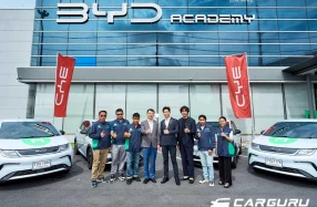 BYD ผนึกกำลังกับ LINE MAN ส่งมอบรถ DOLPHIN รองรับการขยายเครือข่าย EV บน LINE MAN RIDE