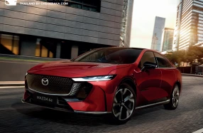 มาสด้า ประเทศไทย เปิดราคา The All-Electric Mazda6e มี 2 ทางเลือก Premium กับ Exclusive กับราคาเริ่มต้น 1.169 ลบ.